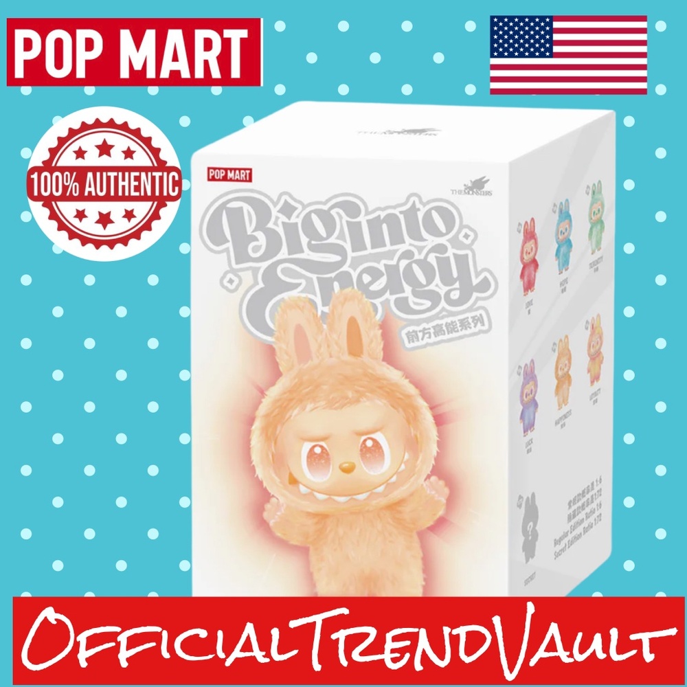 Labubu Big into Energy Blind Box, 100% Authentic,! 🇺🇸 US Seller